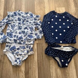 Swim bundle 2T girls Janie and Jack and Osh Kosh B'gosh